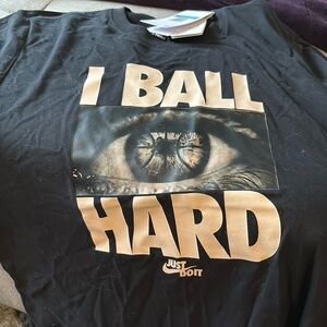 Brand new with tags basketball t-shirt